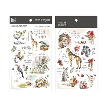 MU Pro Print-On Transfer Stickers [144-163]
