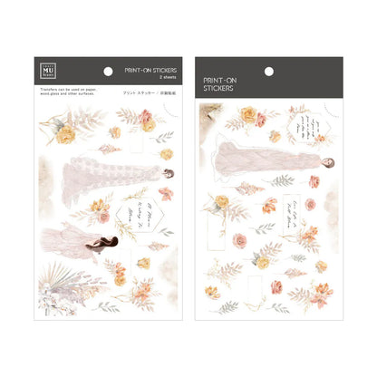MU Pro Print-On Transfer Stickers [144-163]