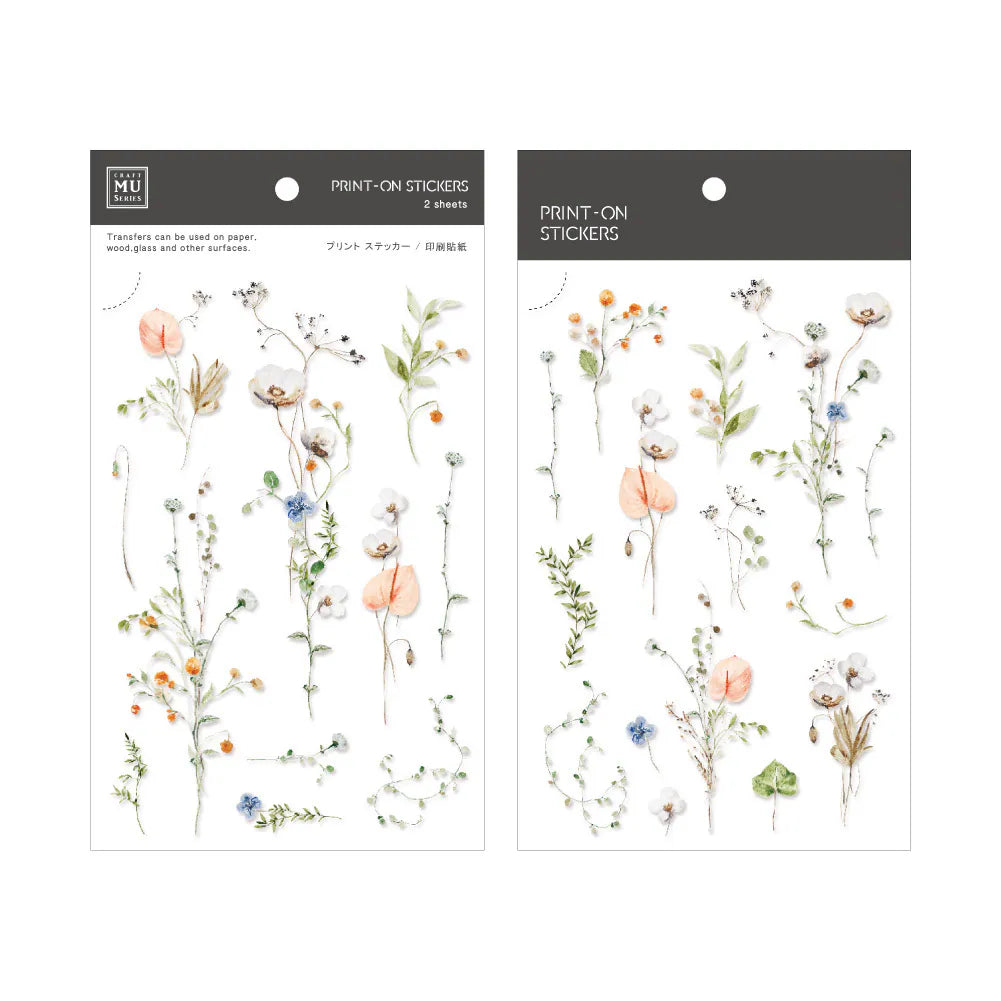 MU Pro Print-On Transfer Stickers [144-163]