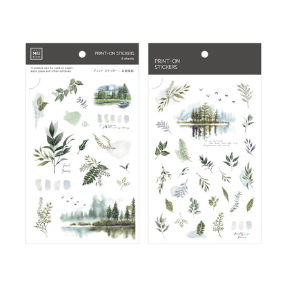 MU Pro Print-On Transfer Stickers [212-227]