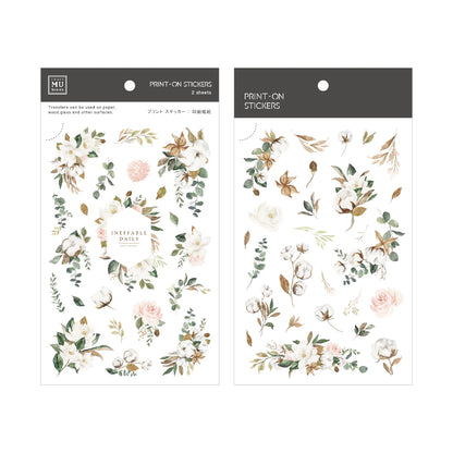 MU Pro Print-On Transfer Stickers [212-227]