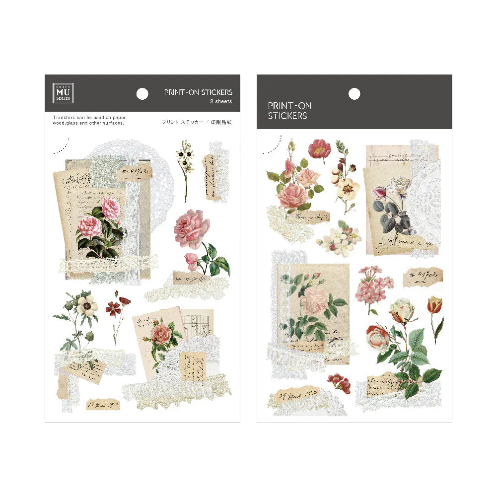 MU Pro Print-On Transfer Stickers [228-243]