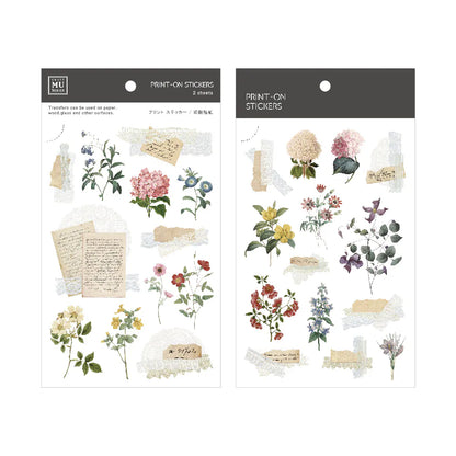 MU Pro Print-On Transfer Stickers [228-243]