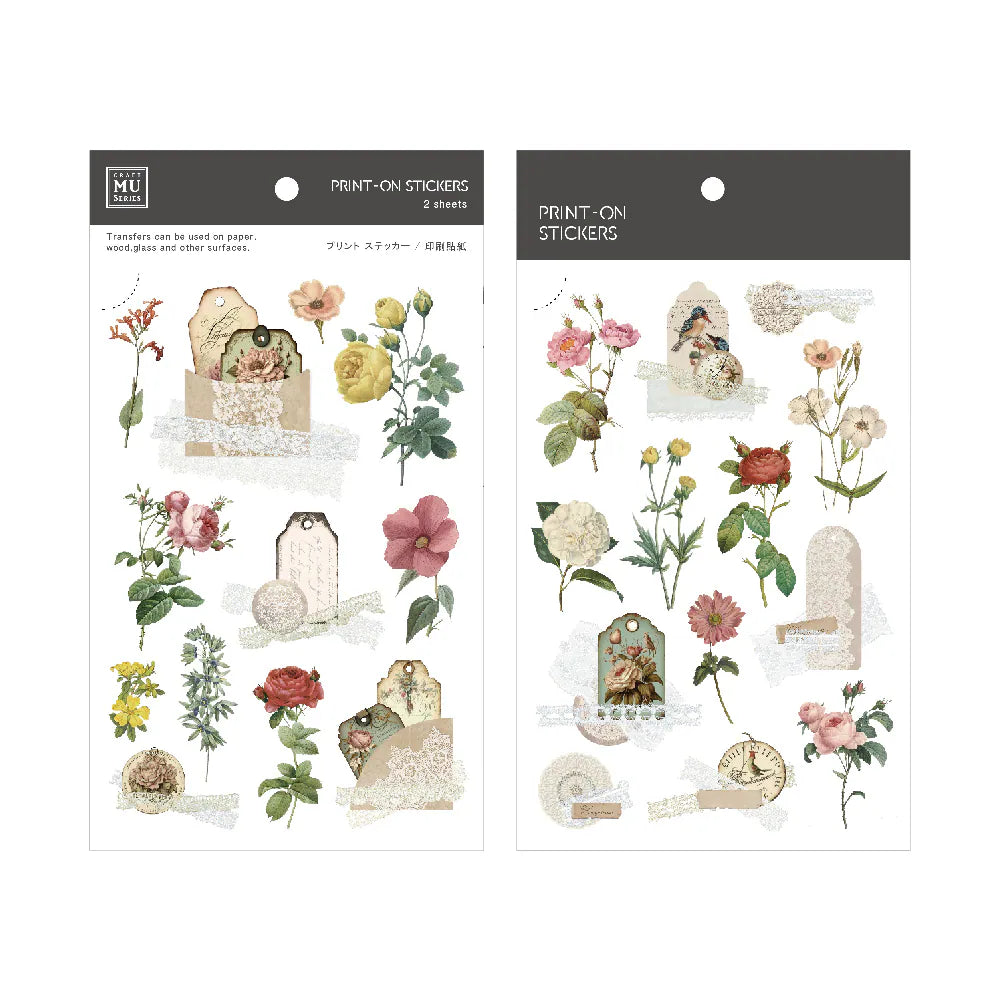 MU Pro Print-On Transfer Stickers [228-243]