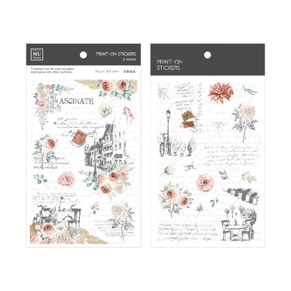 MU Pro Print-On Transfer Stickers [228-243]