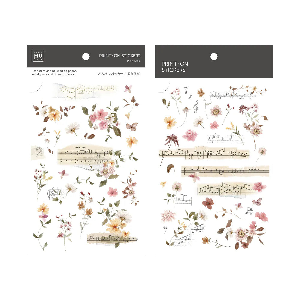 MU Pro Print-On Transfer Stickers [228-243]