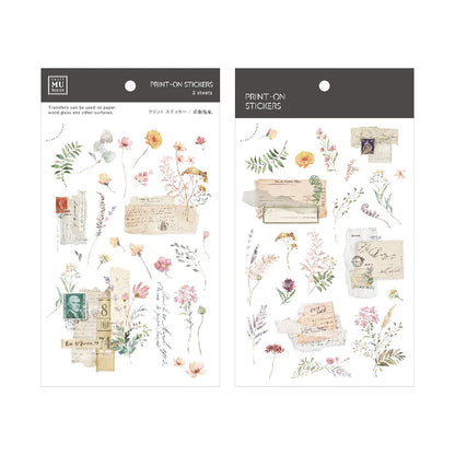 MU Pro Print-On Transfer Stickers [228-243]