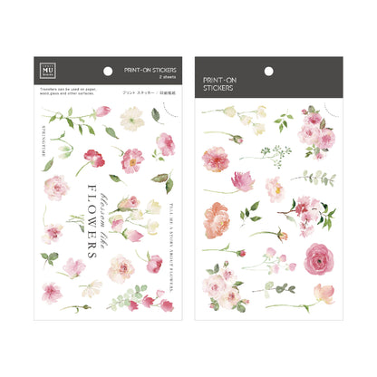 MU Pro Print-On Transfer Stickers [228-243]