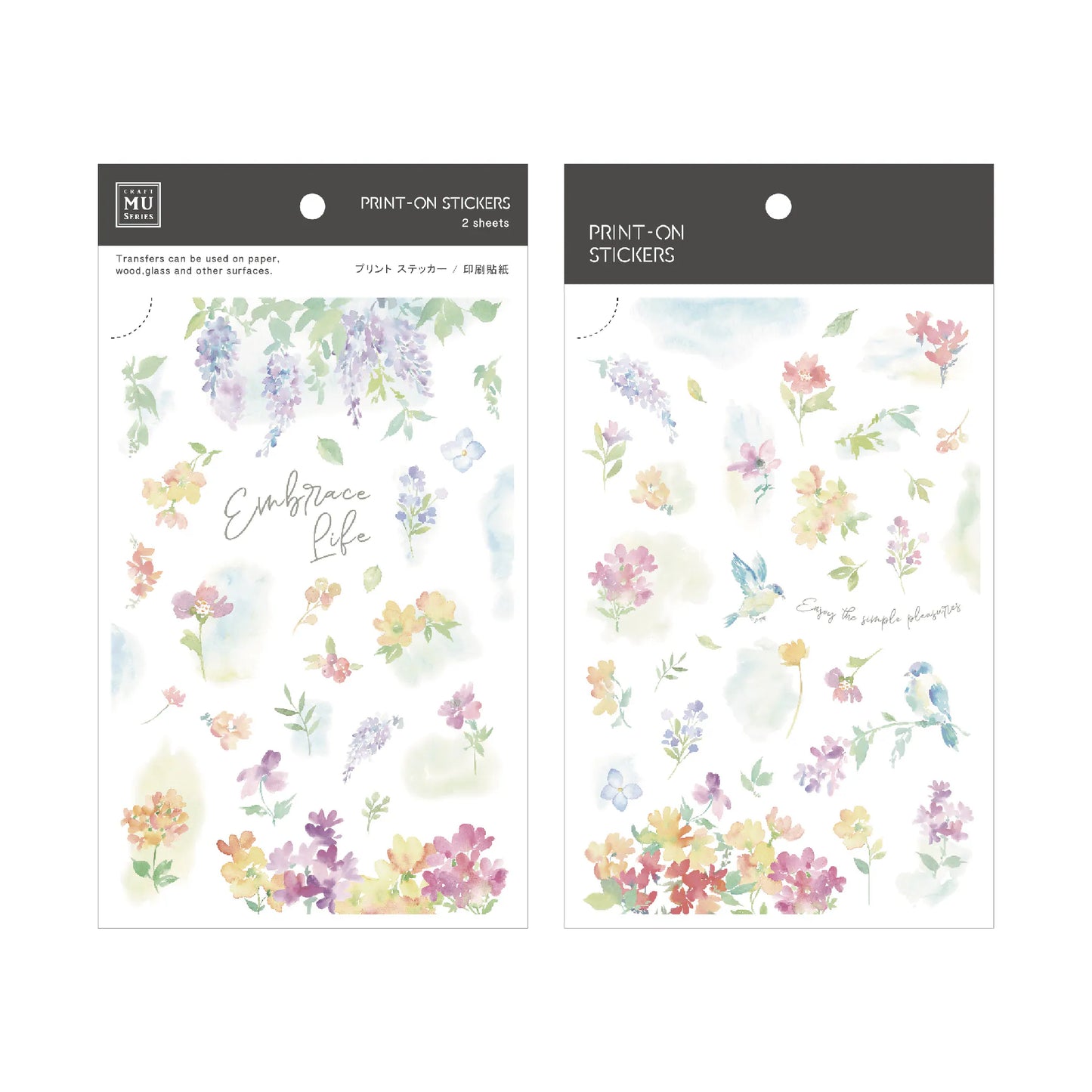 MU Pro Print-On Transfer Stickers [244-258]