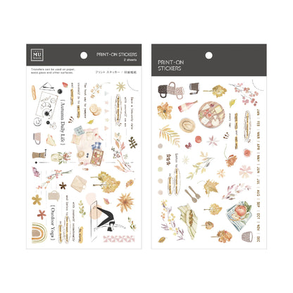 MU Pro Print-On Transfer Stickers [244-258]