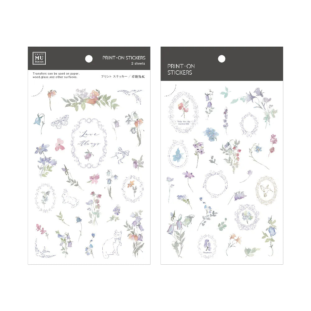 MU Pro Print-On Transfer Stickers [259-273]