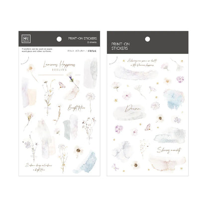MU Pro Print-On Transfer Stickers [259-273]