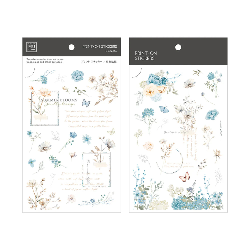 MU Pro Print-On Transfer Stickers [259-273]
