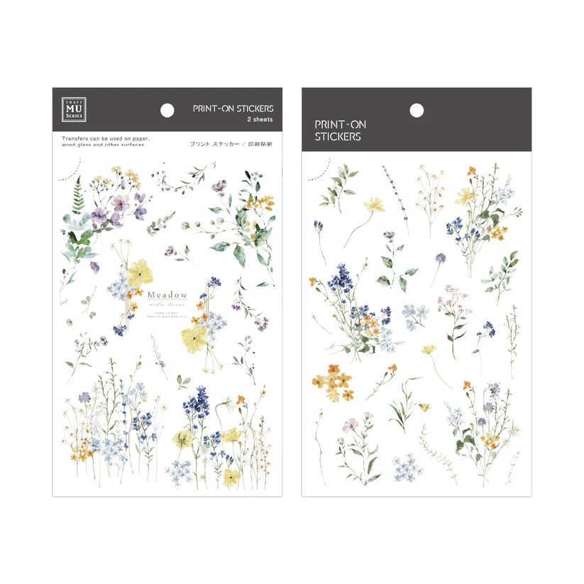MU Pro Print-On Transfer Stickers [274-280]