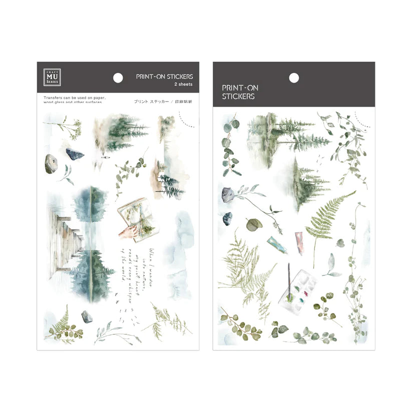 MU Pro Print-On Transfer Stickers [274-280]