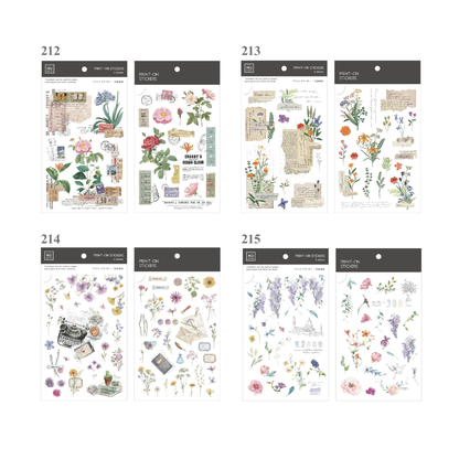 MU Pro Print-On Transfer Stickers [212-227]