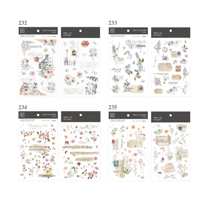 MU Pro Print-On Transfer Stickers [228-243]