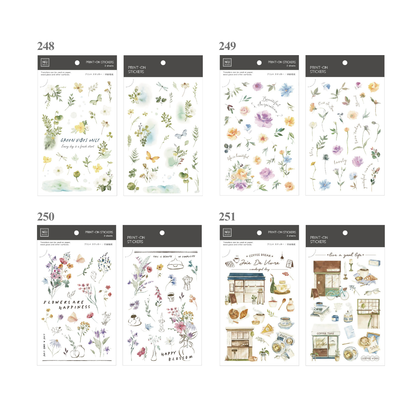 MU Pro Print-On Transfer Stickers [244-258]