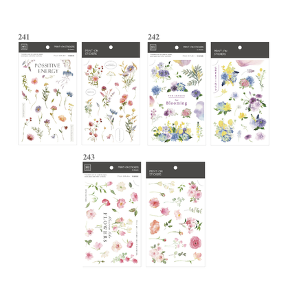 MU Pro Print-On Transfer Stickers [228-243]