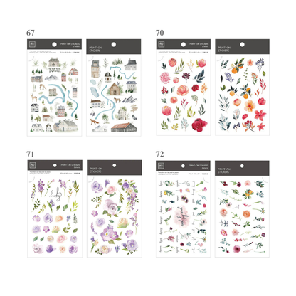 MU Pro Print-On Transfer Stickers [061-082]
