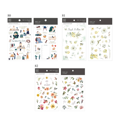 MU Pro Print-On Transfer Stickers [061-082]