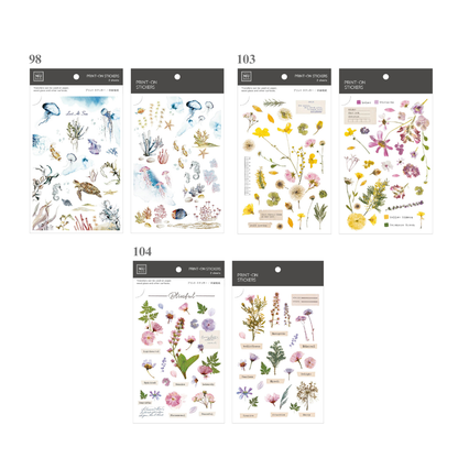MU Pro Print-On Transfer Stickers [084-104]