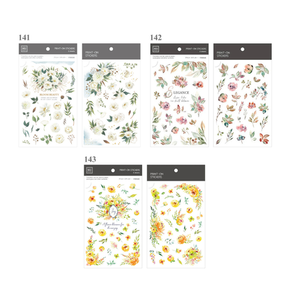 MU Pro Print-On Transfer Stickers [122-143]