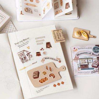 MU Page-Turn Die-Cut Washi Tape Book Type