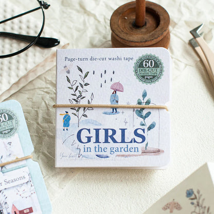 MU Page-Turn Die-Cut Washi Tape Book Type