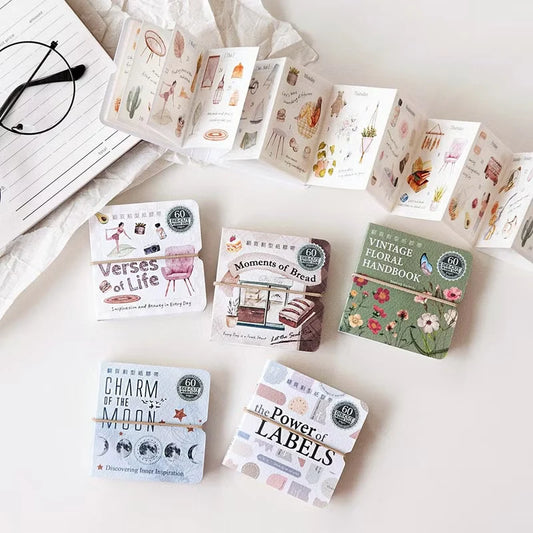 MU Page-Turn Die-Cut Washi Tape Book Type