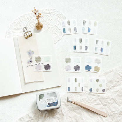 MU Mini Tin Palette Stickers