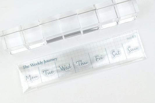 MU The Weekly Journey Stamp Set
