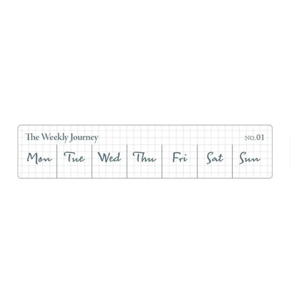 MU The Weekly Journey Stamp Set