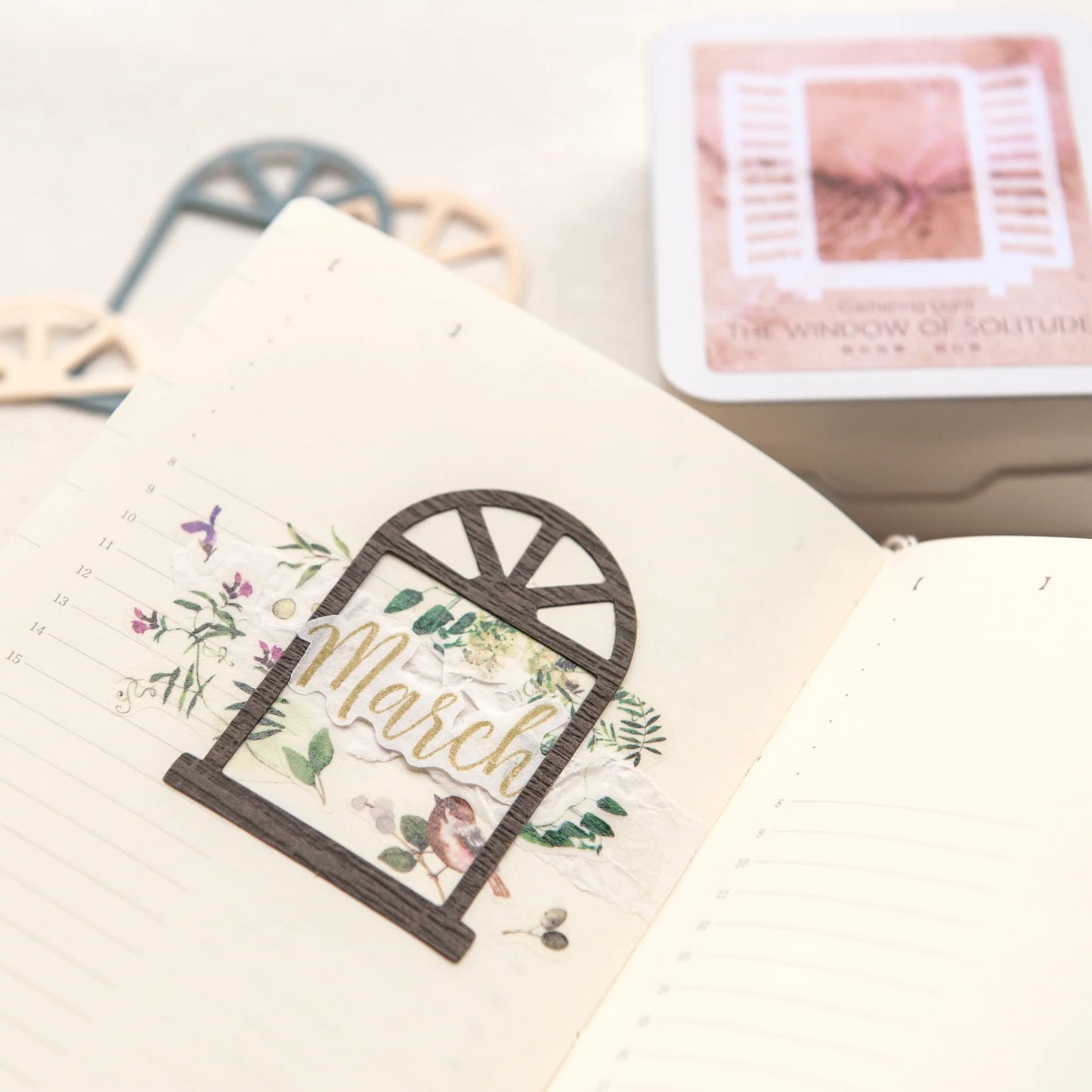 MU Journaling Die-Cut Card Series