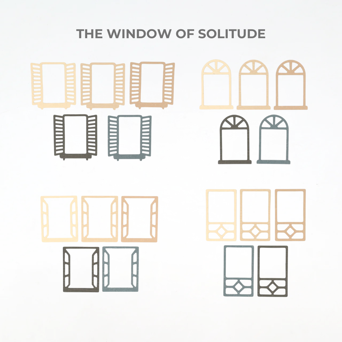 MU Journaling Die-Cut Card Series