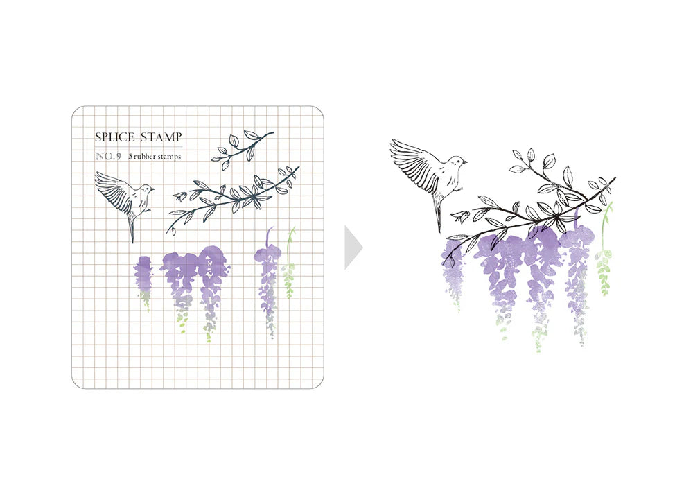 MU Splice Stamp [1001-1015]