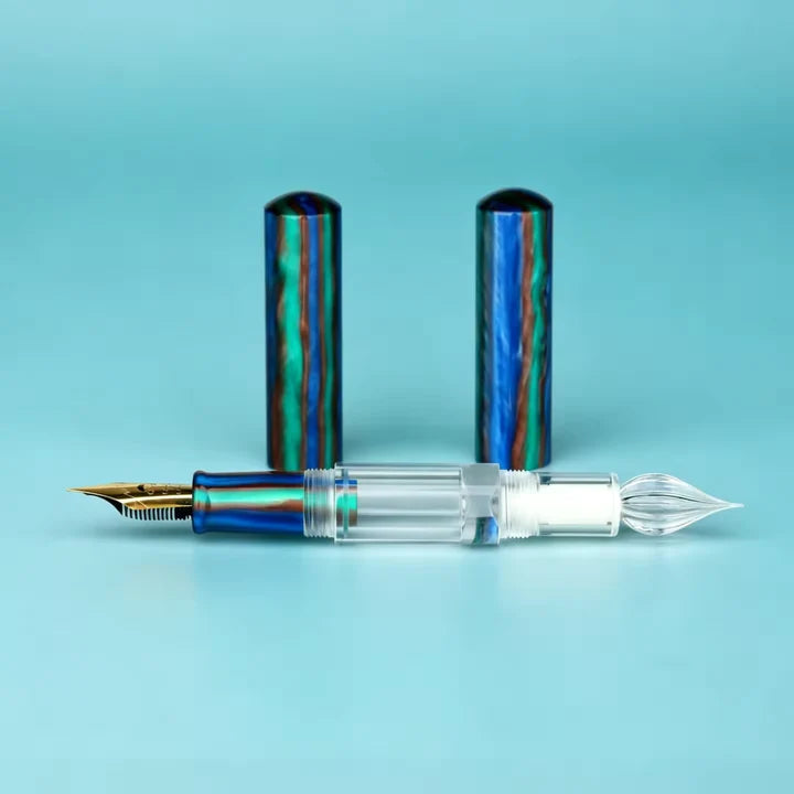 Majohn N15 (Moonman) Dual Pen - Glass Tip & Flex Tip