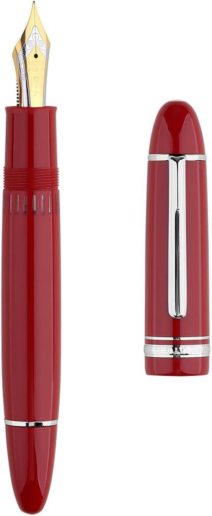 Majohn P141 (Moonman) Silver Clip Fountain Pen