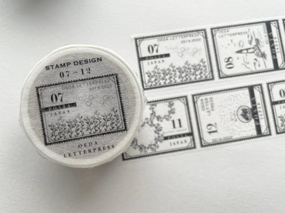 OEDA Letterpress Masking Tape MT017 & MT018 (25mm x 5m)