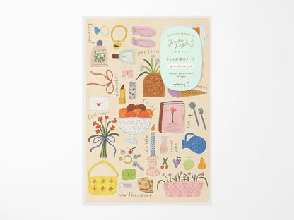 Midori Yuru Log Notebook B6