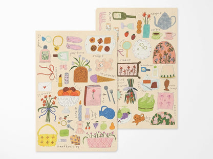 Midori Yuru Log Notebook B6