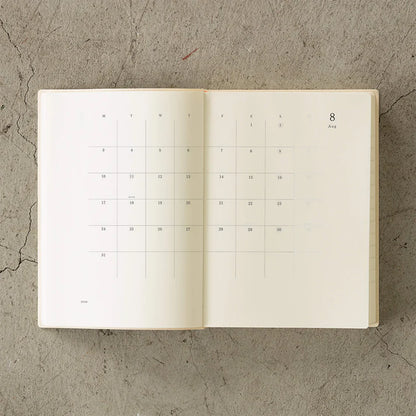 MIDORI MD Notebook Diary 2026 1 Day 1 Page