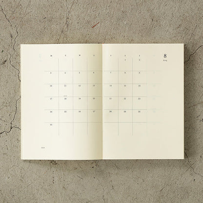 MIDORI MD Notebook Diary 2026
