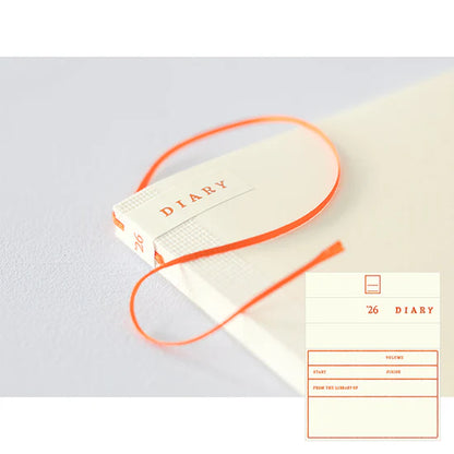 MIDORI MD Notebook Diary 2026