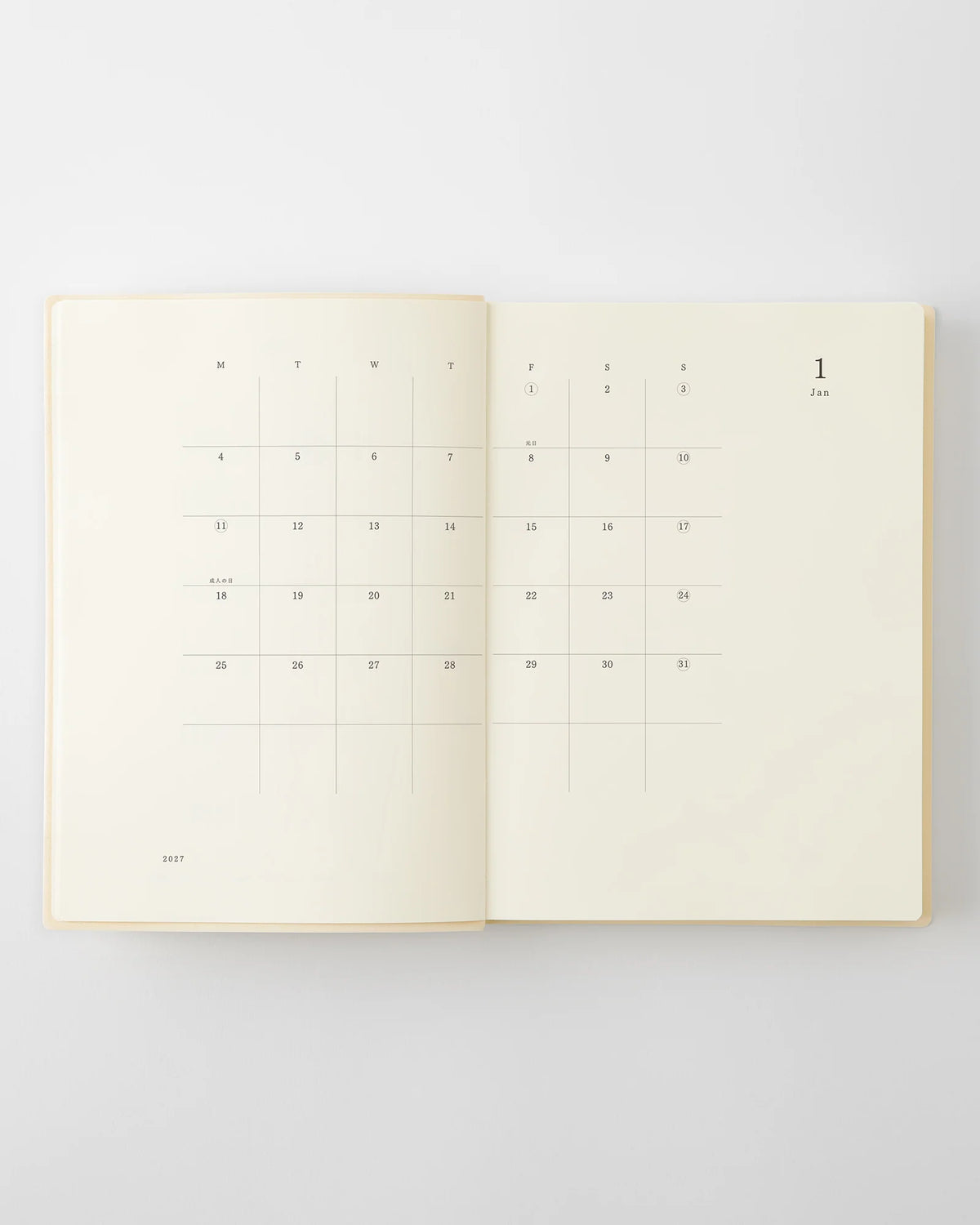 Midori MD Notebook Diary 1 Day 1 Page 2027