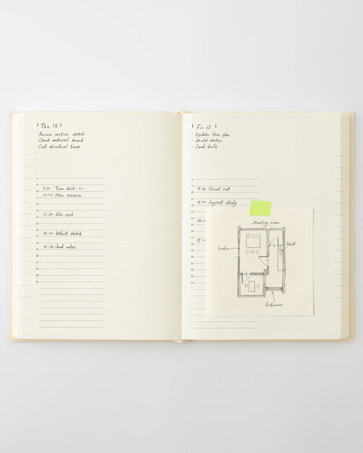 Midori MD Notebook Diary 1 Day 1 Page 2027
