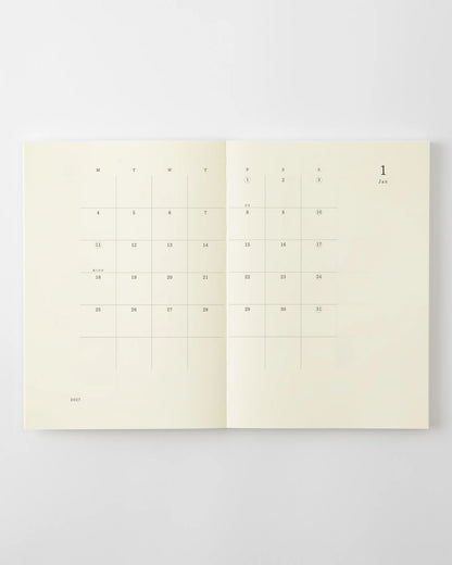 Midori MD Notebook Diary 2027