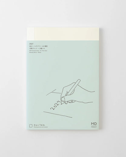Midori MD Notebook Diary Thin 2027