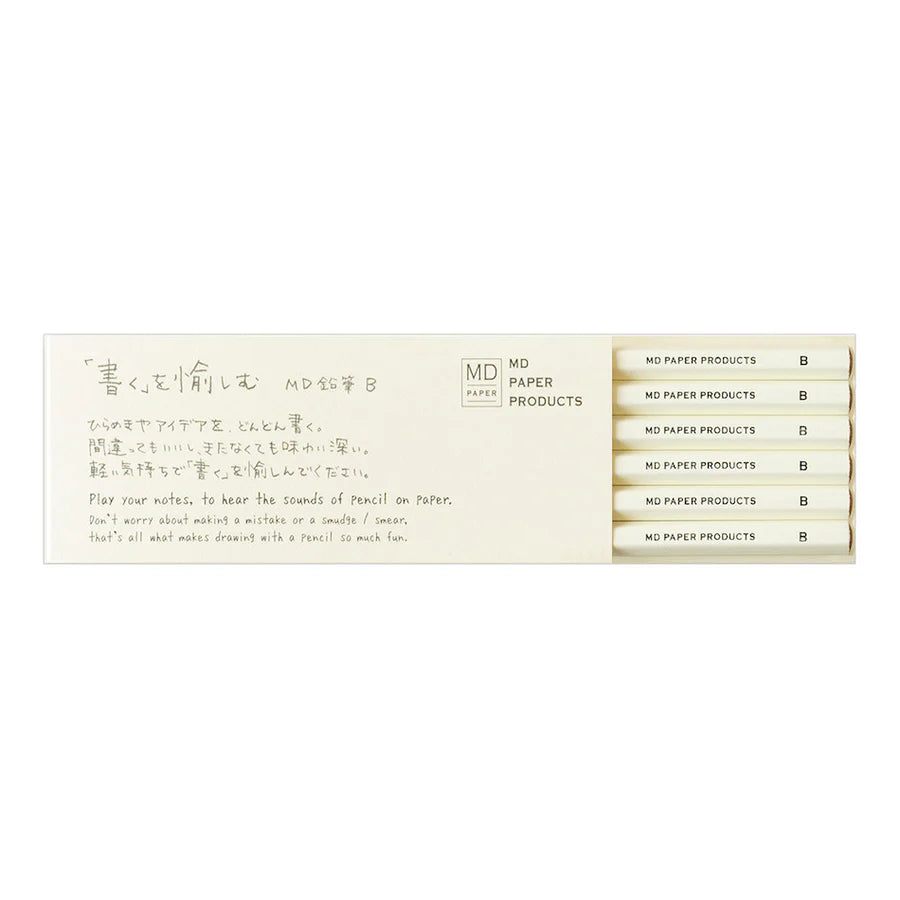Midori Pencil Plain (Set of 6)