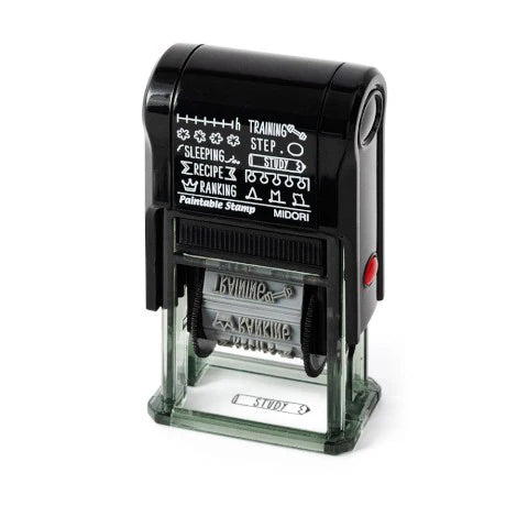 MIDORI Paintable Rotating Stamps